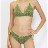 Bikini triangular verde Fiocchi