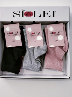 Calcetín para chica liso.