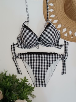 Bikini con copas Color Check