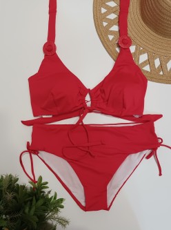 Bikini halter rojo, Color Vibes