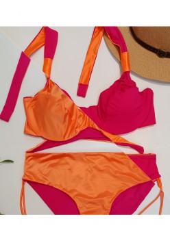 Bikini con aros reversible, Pop