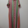 Vestido largo camisero Oris