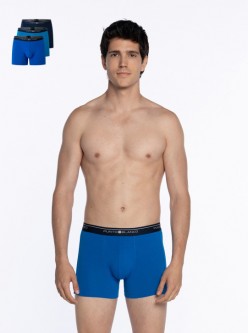 P-3 Boxer Color Punto Blanco