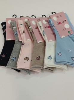 Calcetín rulo casas