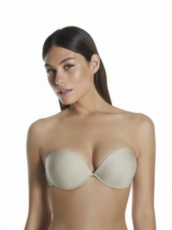 Sujetador sin tirantes super push up