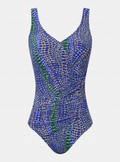 Bañador cruzado Blue Snake