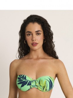 Top de bikini bandeau Calypso