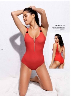 Bañador azul cremallera Ocean