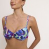 Top bikini con aros, Sunset