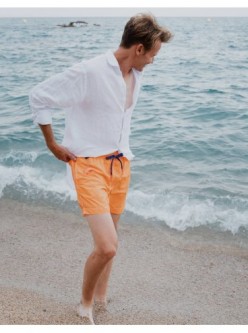 Bañador de hombre naranja, Mónaco
