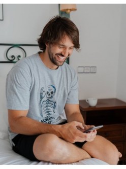 Pijama para hombre Punk