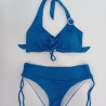 Bikini azul halter, Splash