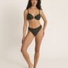 Bikini push-up verde kaki Solstice