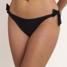 Braga bikini lazos negra, Solstice.