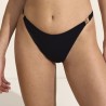 Tanga bikini negra.