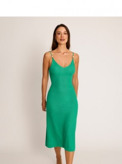 Vestido largo punto Solsticio.