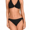 Bikini triangular negro.