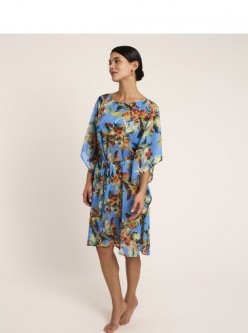Kaftan azul Trópico