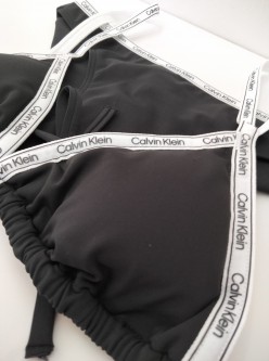 Bikini de cortina negro CK.