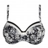 Sujetador con aros Flower Shadow. Twist.