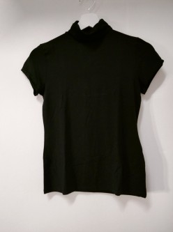 Camiseta manga corta / cuello alto, Spa-Modal